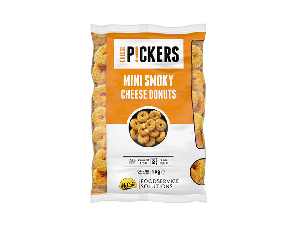MINI SMOKY CHEESE DONUTS 1 KG (CX 6 PCT)
